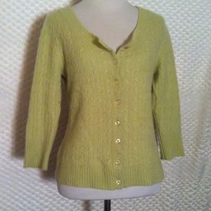 100% Cashmere Simply Cashmere Cable Knit Cardigan